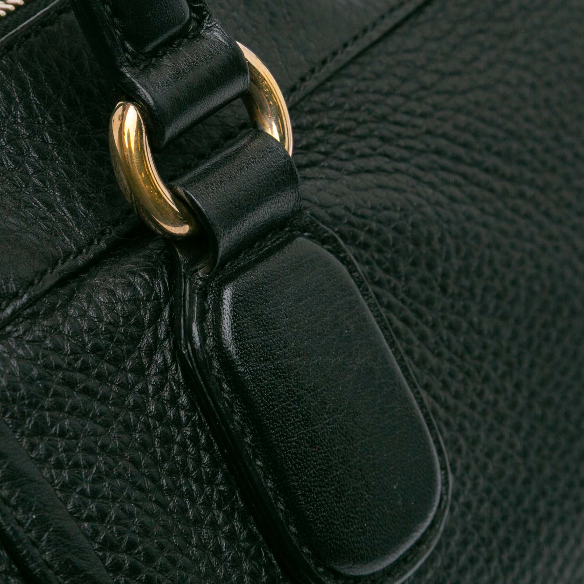 Small Leather Soho Working Tote