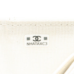 CC Quilted Caviar Trifold Flap Wallet