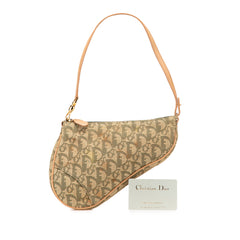 Mini Diorissimo Canvas Saddle Pochette