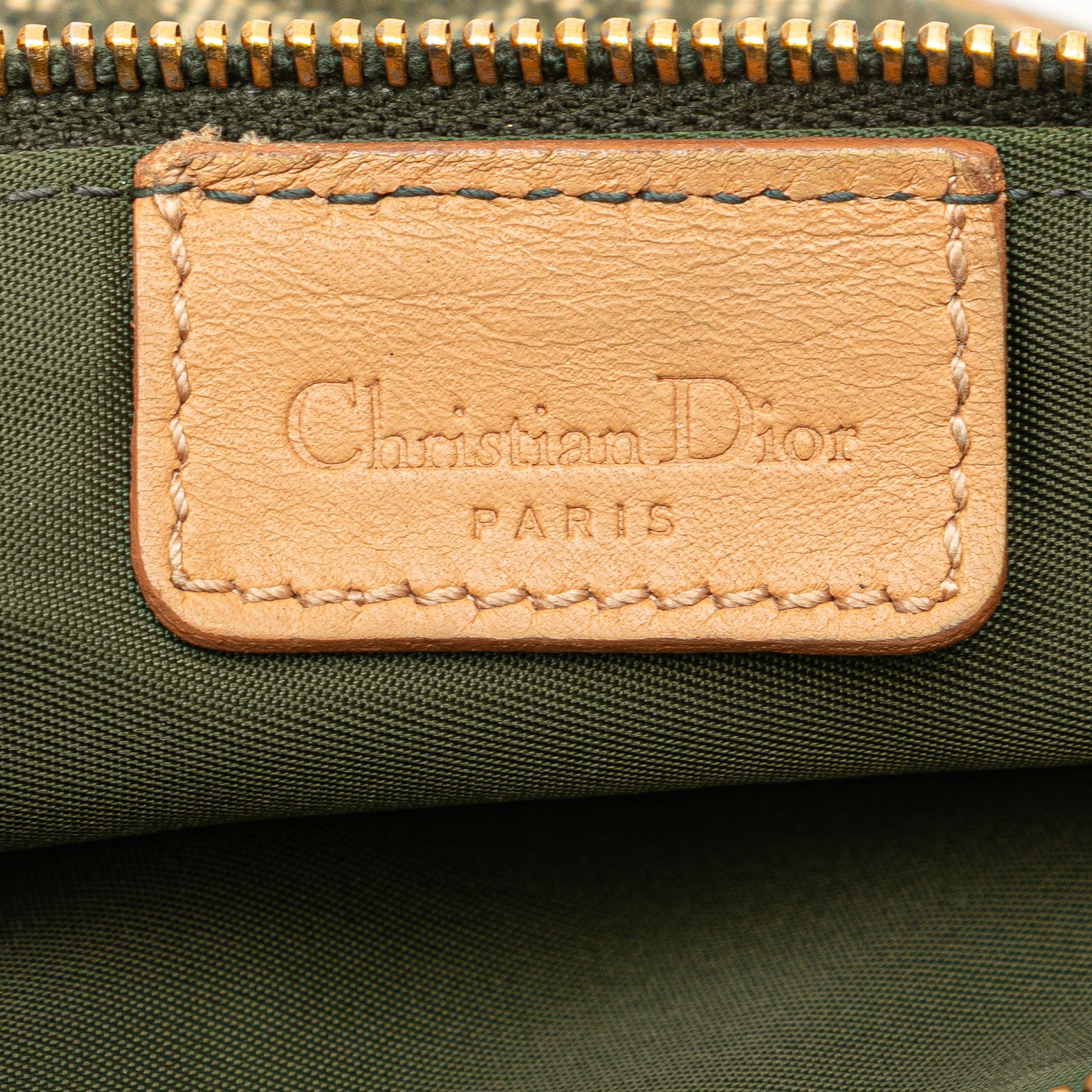 Mini Diorissimo Canvas Saddle Pochette