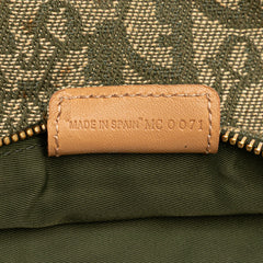 Mini Diorissimo Canvas Saddle Pochette