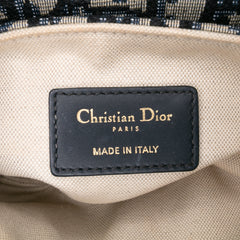 Mini Oblique Canvas Saddle Bag