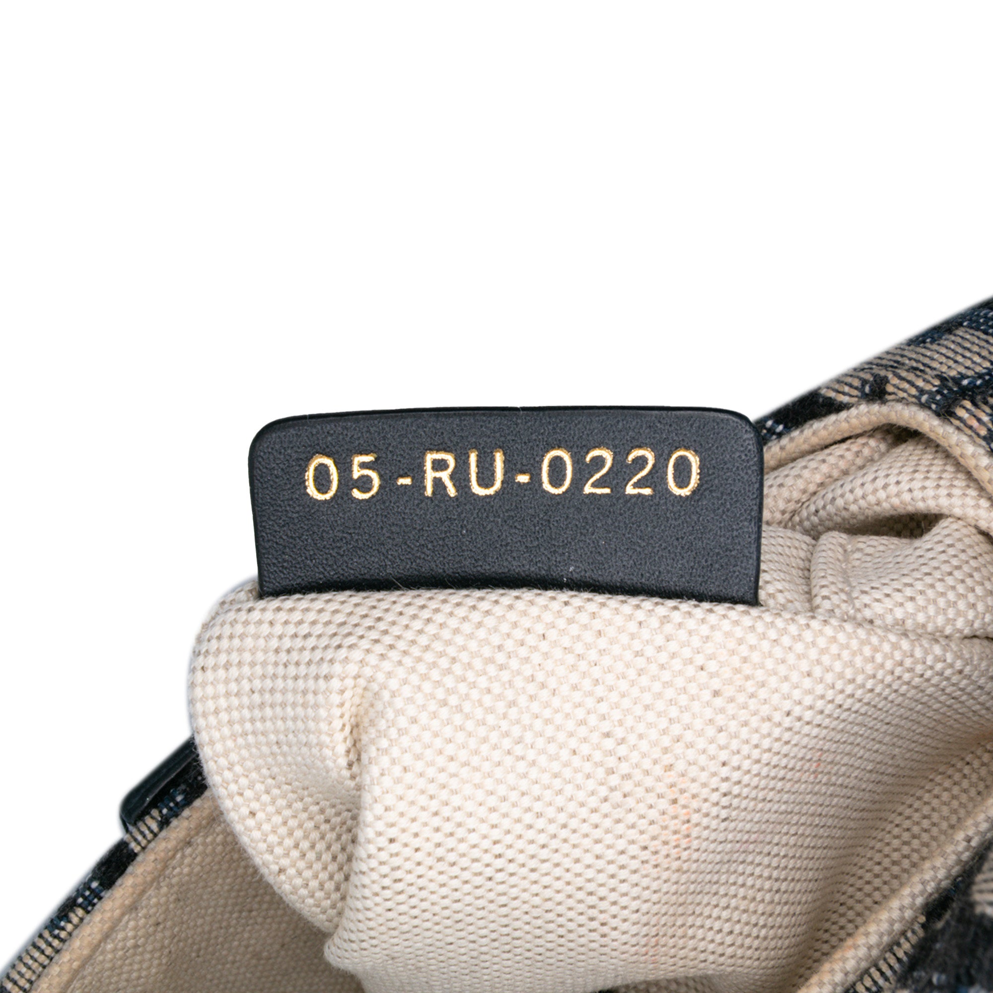 Mini Oblique Canvas Saddle Bag