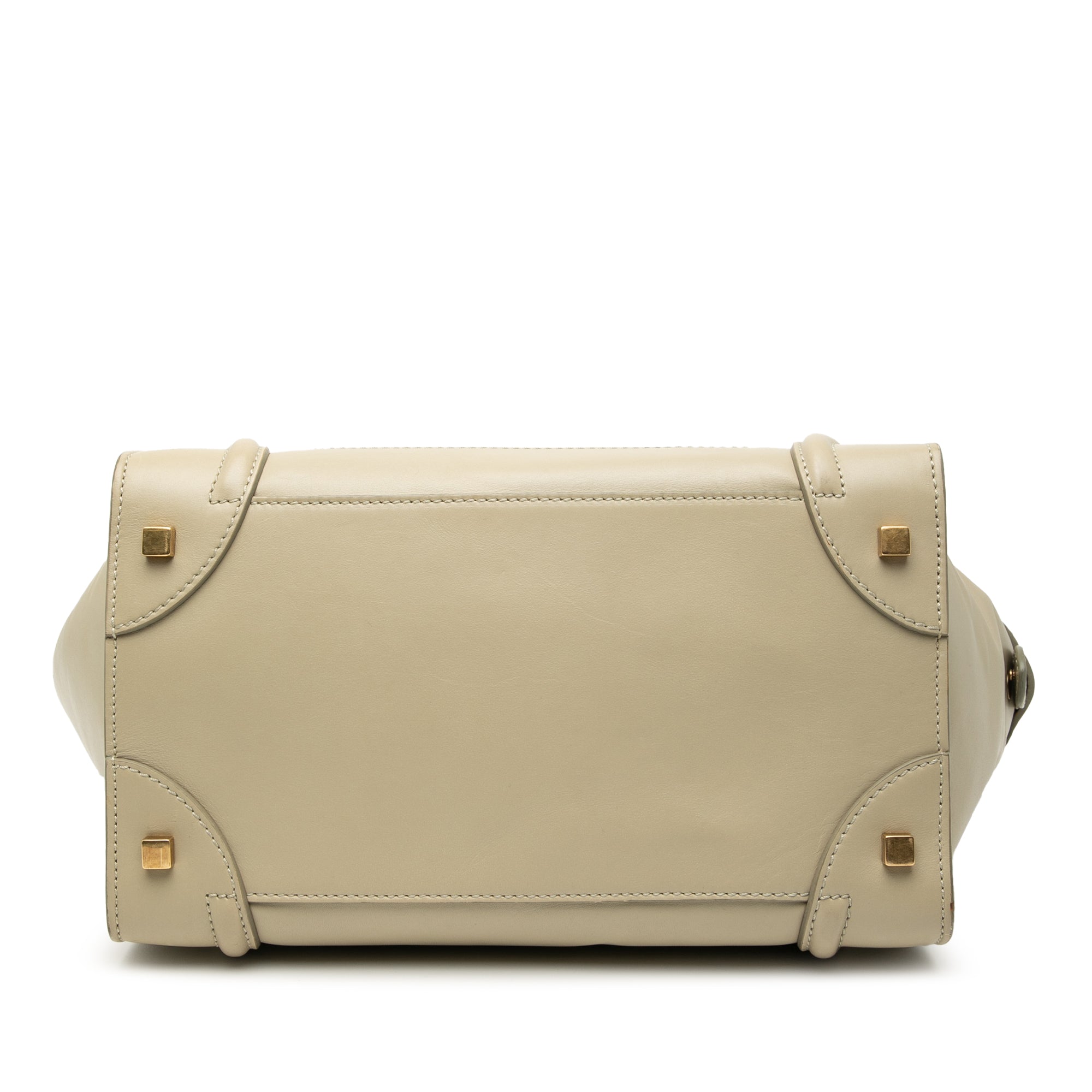 Mini Leather Luggage Tote