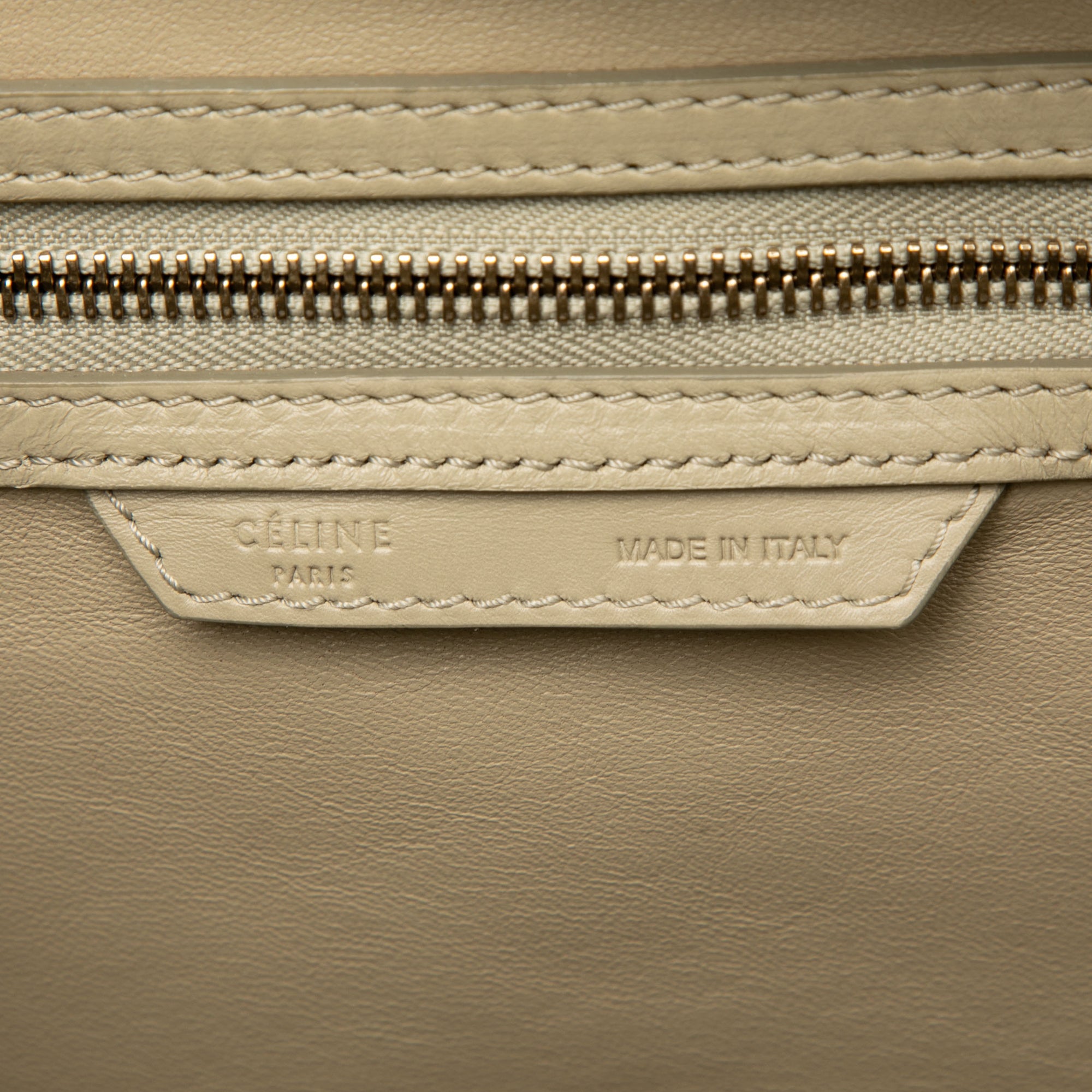 Mini Leather Luggage Tote