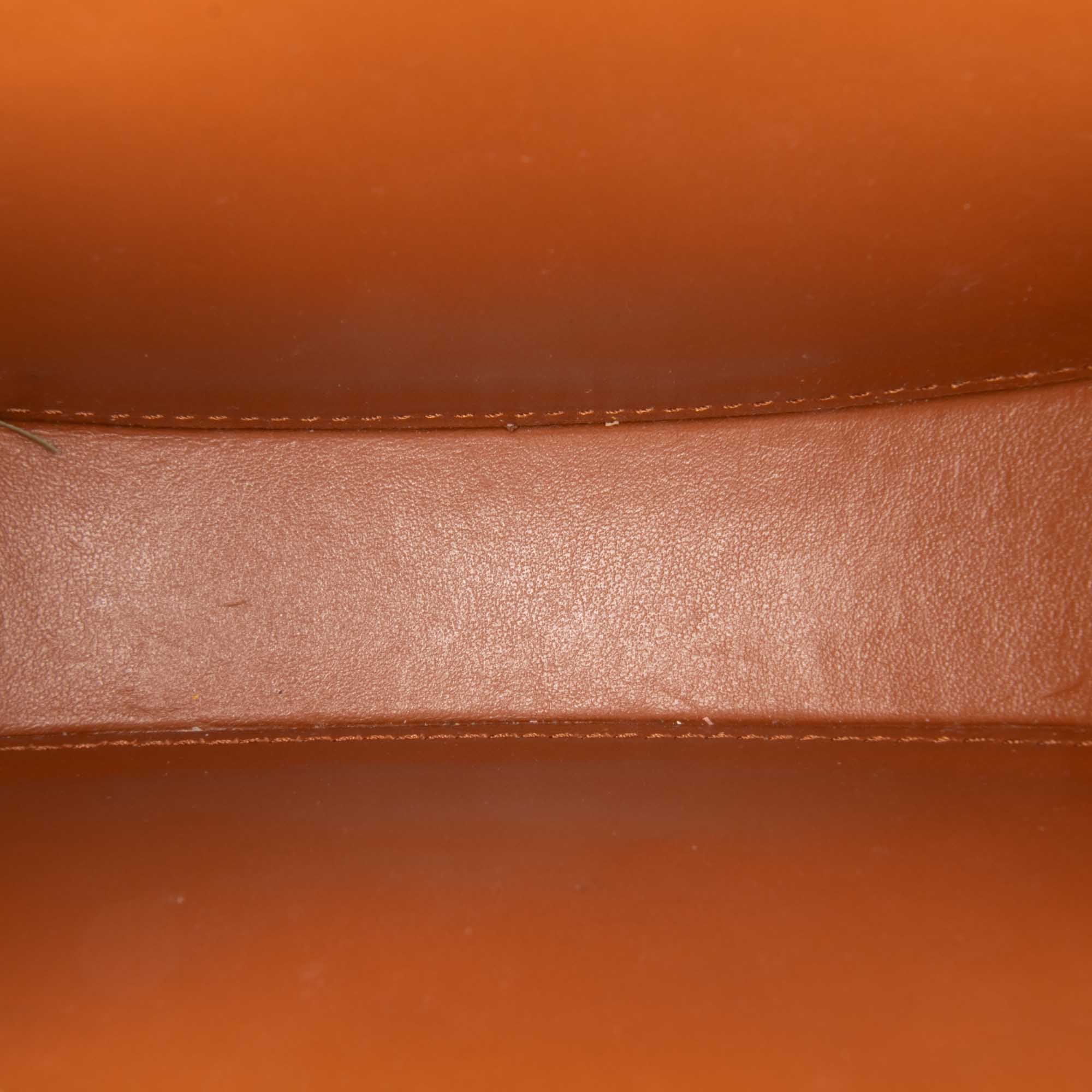 Small Calfskin Cuir Triomphe Oval Crossbody