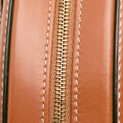 Small Calfskin Cuir Triomphe Oval Crossbody