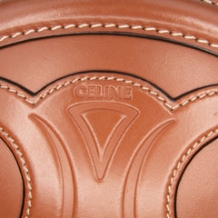 Small Calfskin Cuir Triomphe Oval Crossbody
