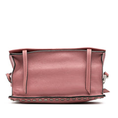 Glace Calf Studded Etiquette Flap Crossbody
