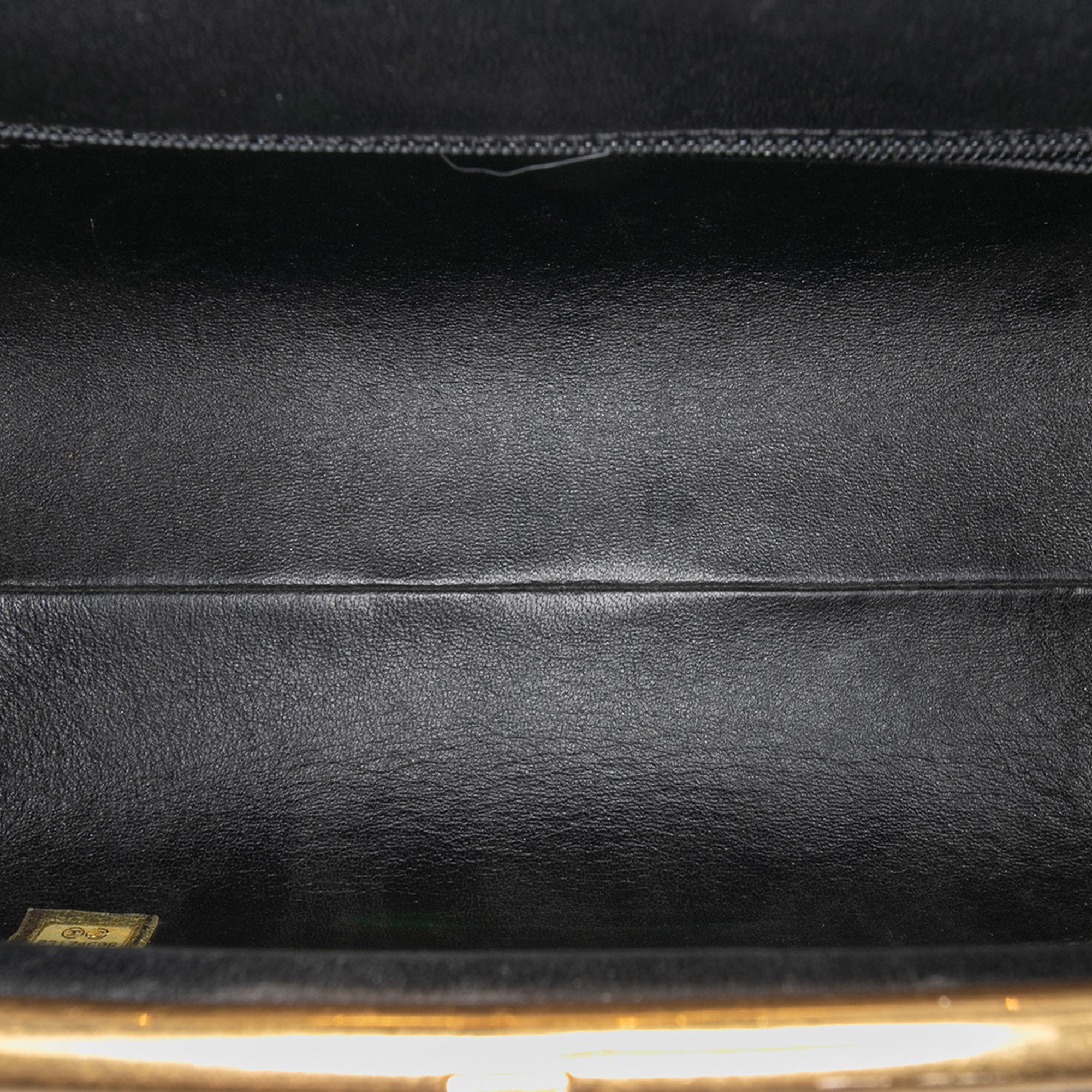 Paris Rome Quilted Calfskin Colosseum Lock Frame Bowling Bag