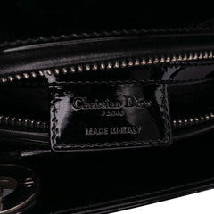 Large Patent Cannage Lady Dior