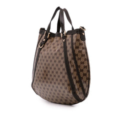 GG Crystal Abbey D Ring Convertible Tote