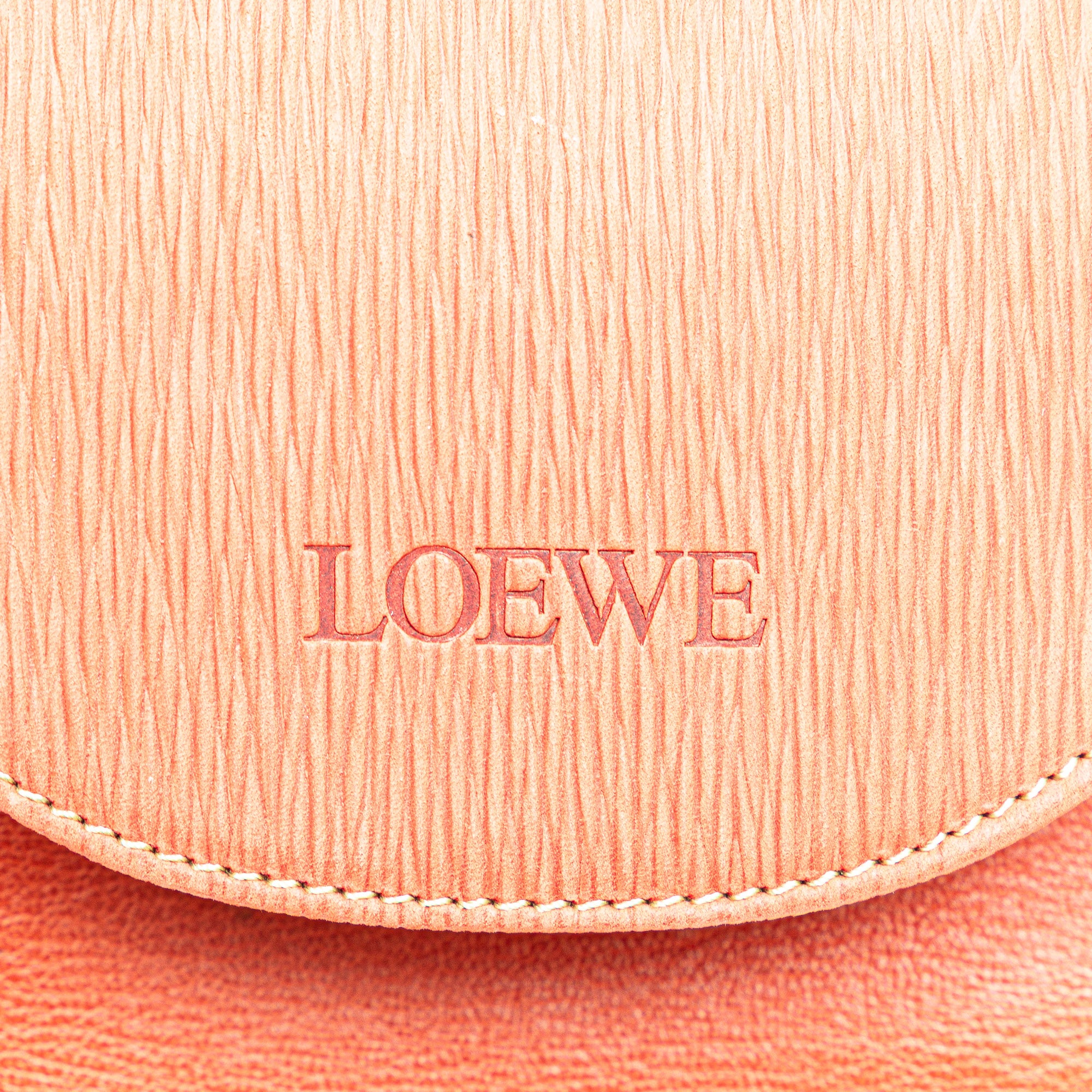 Leather Velazquez Twist Clutch