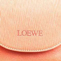 Leather Velazquez Twist Clutch