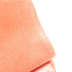 Leather Velazquez Twist Clutch