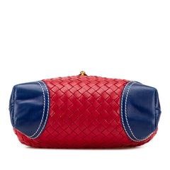 Tricolor Nappa Intrecciato Satchel