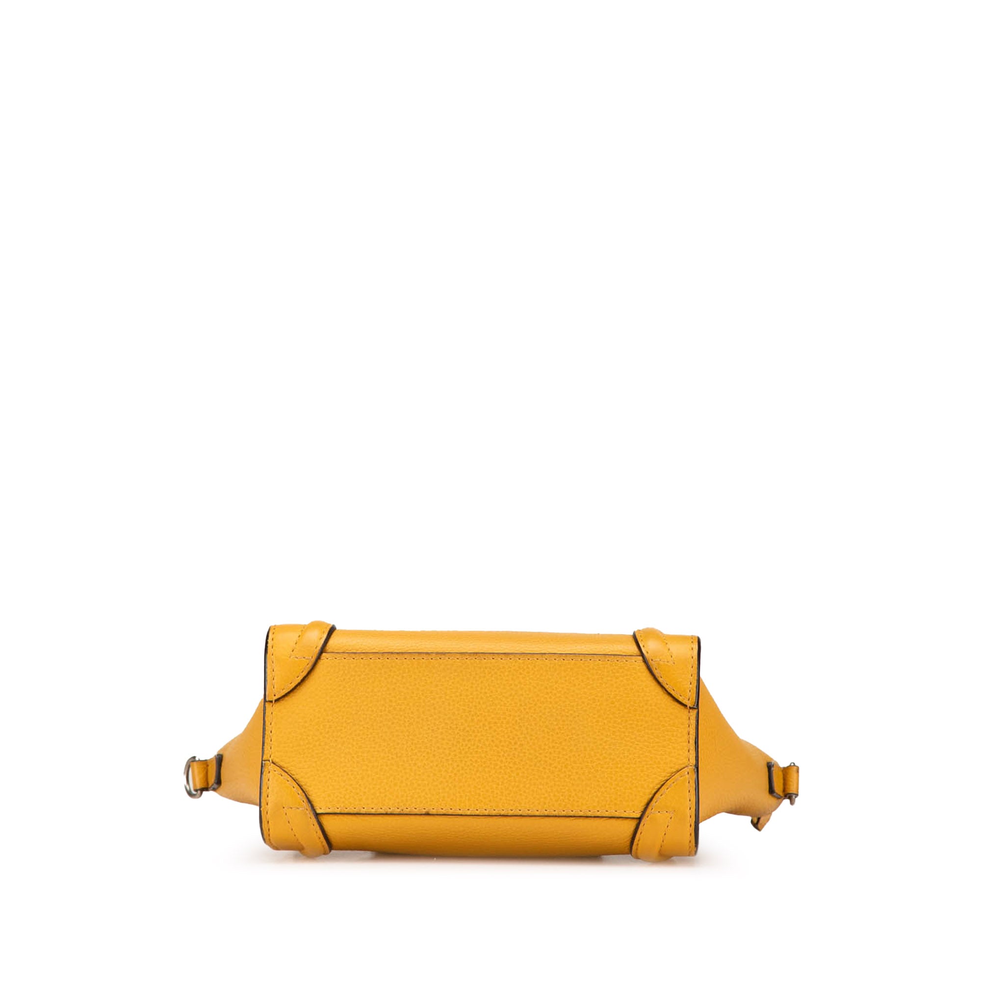 Nano Leather Luggage Tote