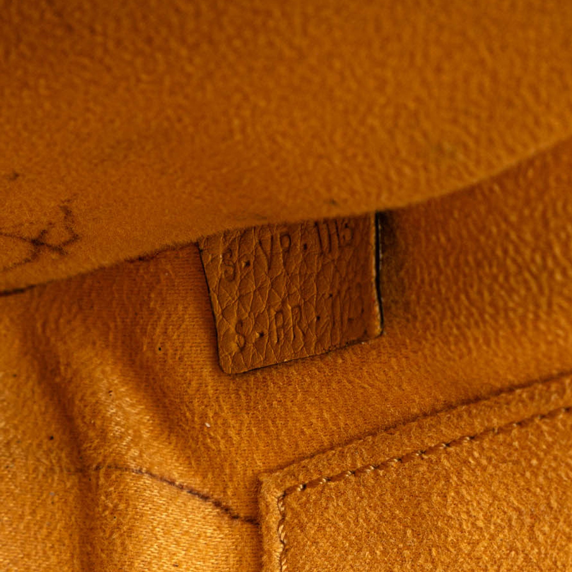 Nano Leather Luggage Tote