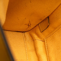 Nano Leather Luggage Tote