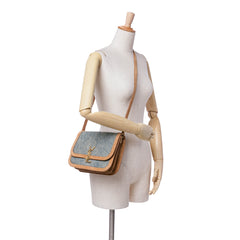 Medium Denim Solferino Crossbody