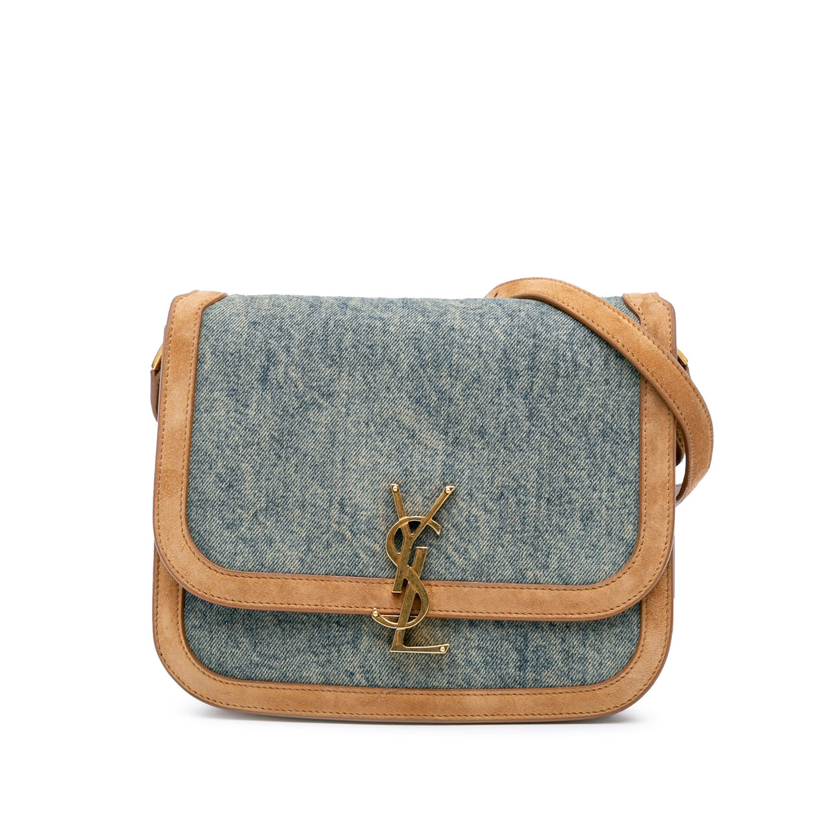 Medium Denim Solferino Crossbody