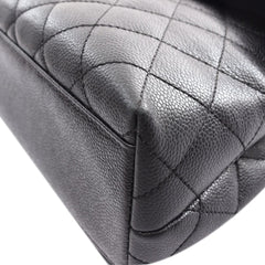 CC Quilted Caviar Kelly Top Handle Bag