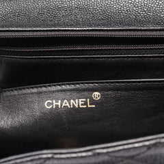 CC Quilted Caviar Kelly Top Handle Bag