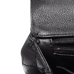 CC Quilted Caviar Kelly Top Handle Bag