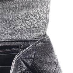 CC Quilted Caviar Kelly Top Handle Bag