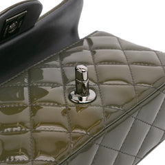 Extra Mini Rectangular Classic Patent Single Flap