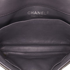 Extra Mini Rectangular Classic Patent Single Flap