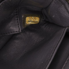 Extra Mini Rectangular Classic Patent Single Flap