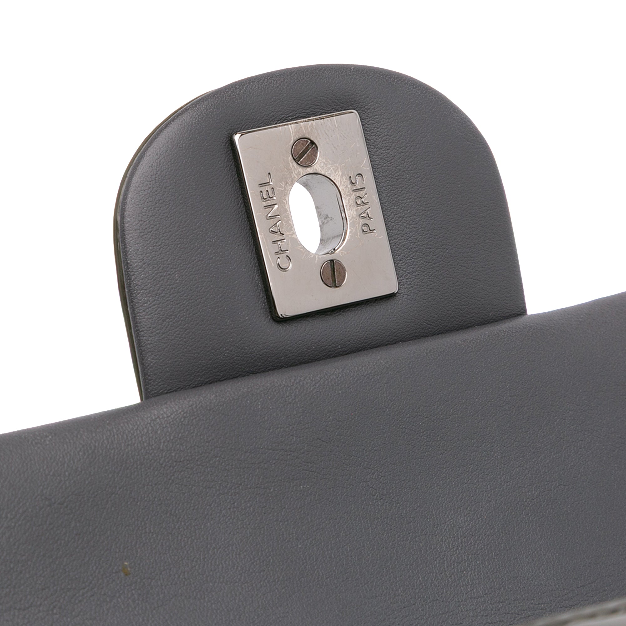 Extra Mini Rectangular Classic Patent Single Flap
