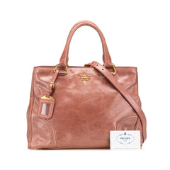 Vitello Shine Satchel