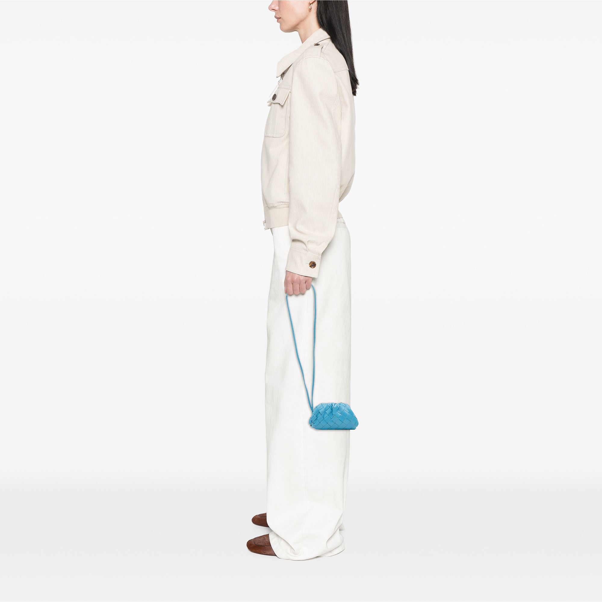 Nappa Intrecciato The Extra Mini Pouch Crossbody