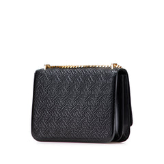 Medium TB Monogram Embossed Calfskin Chain Crossbody