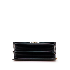 Medium TB Monogram Embossed Calfskin Chain Crossbody