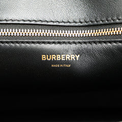 Medium TB Monogram Embossed Calfskin Chain Crossbody