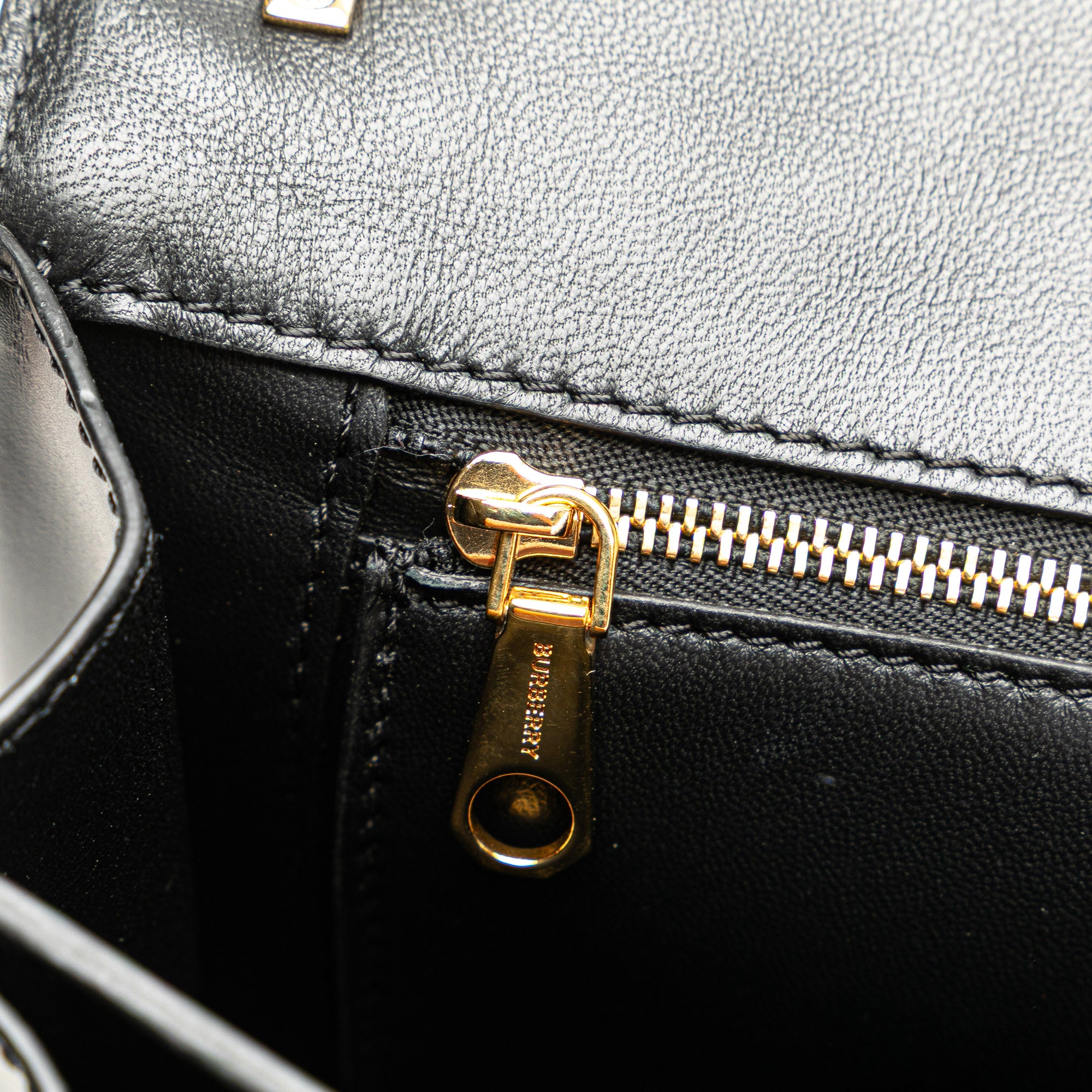 Medium TB Monogram Embossed Calfskin Chain Crossbody