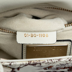 Limited Edition Mini Calfskin Embroidered Toile de Jouy Lady Dior