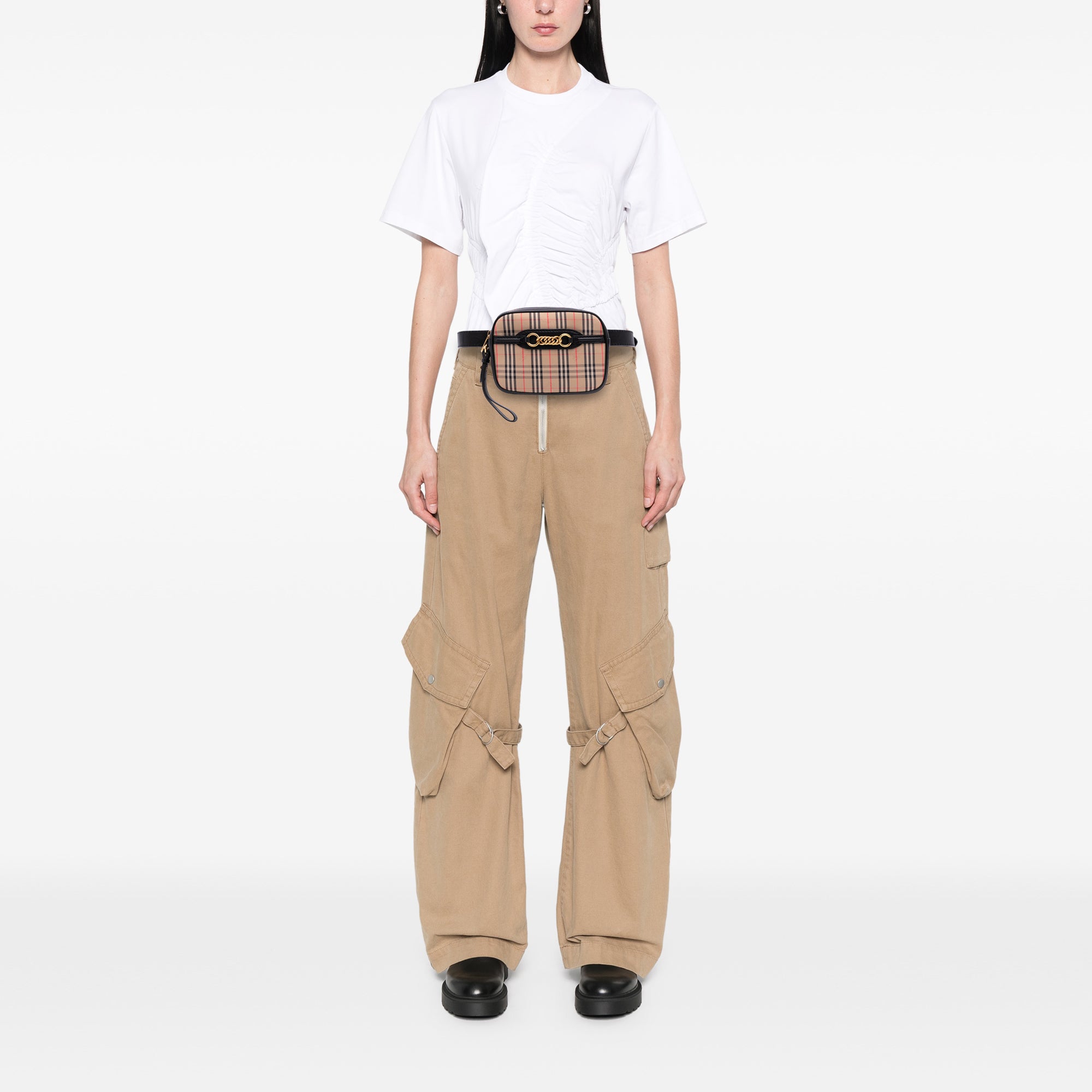 Haymarket Check Canvas 1983 Link Belt Bag