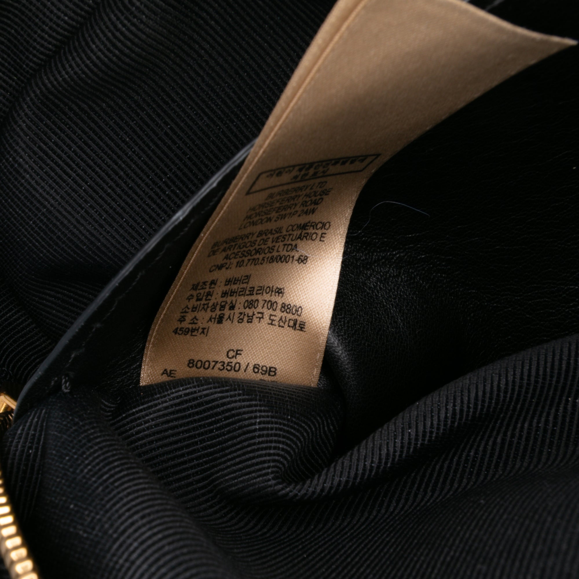 Haymarket Check Canvas 1983 Link Belt Bag