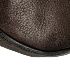 Anagram Leather Messenger Bag