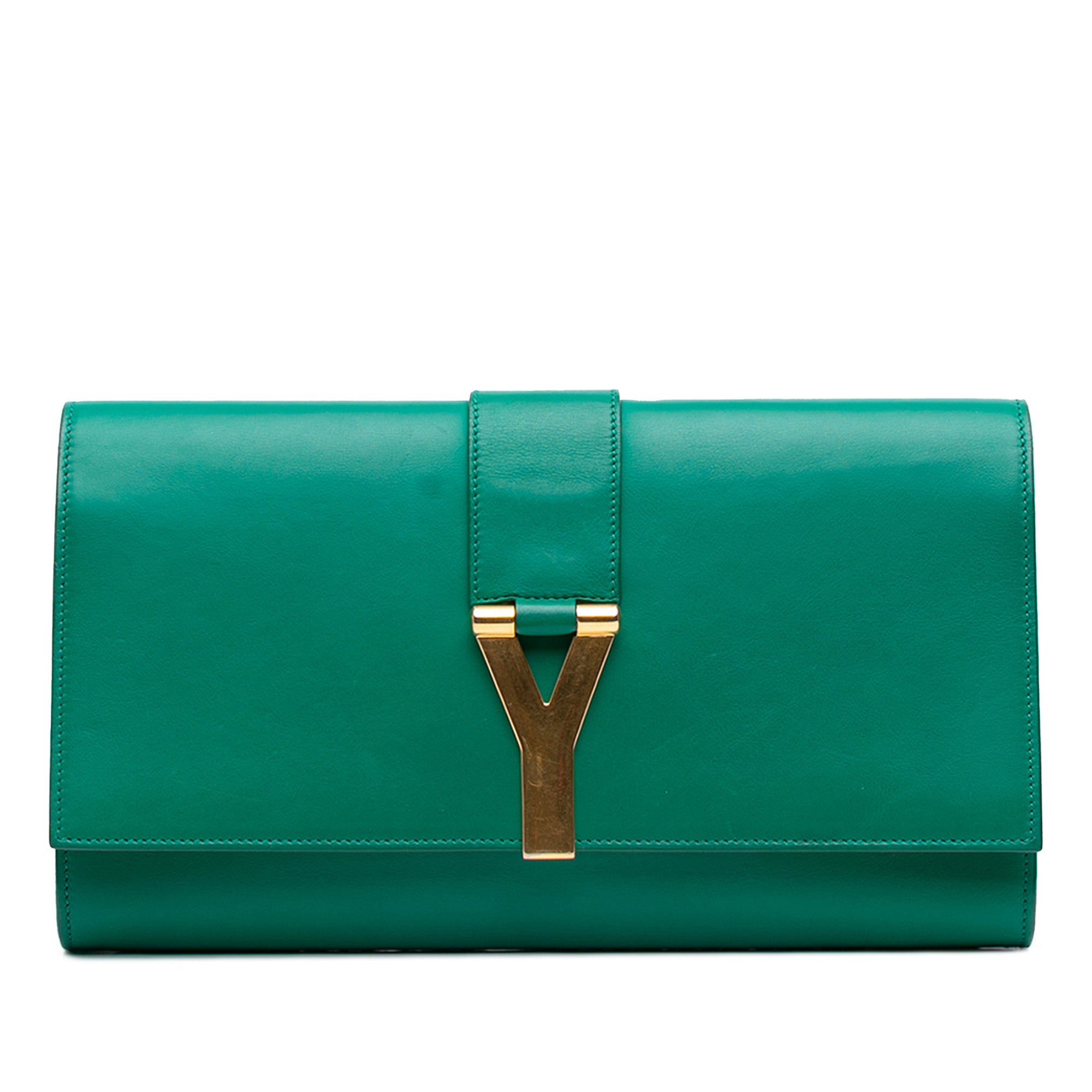 Leather Chyc Ligne Clutch