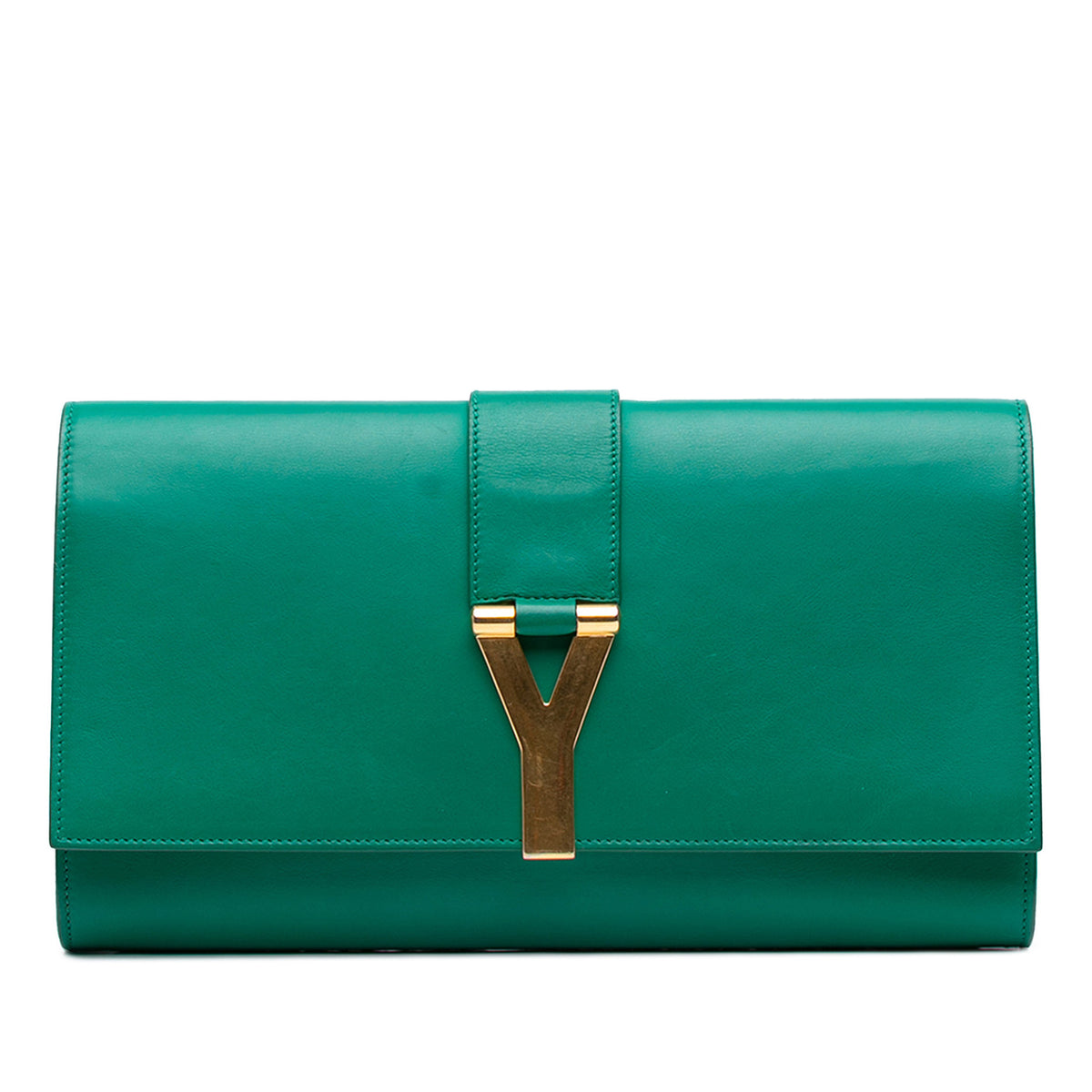 Leather Chyc Ligne Clutch