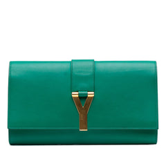 Leather Chyc Ligne Clutch