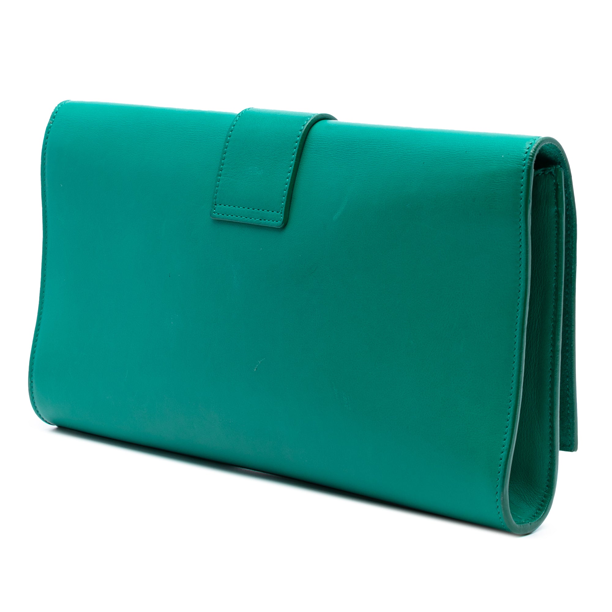 Leather Chyc Ligne Clutch
