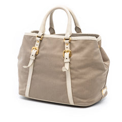Canvas Canapa Logo Bow Satchel