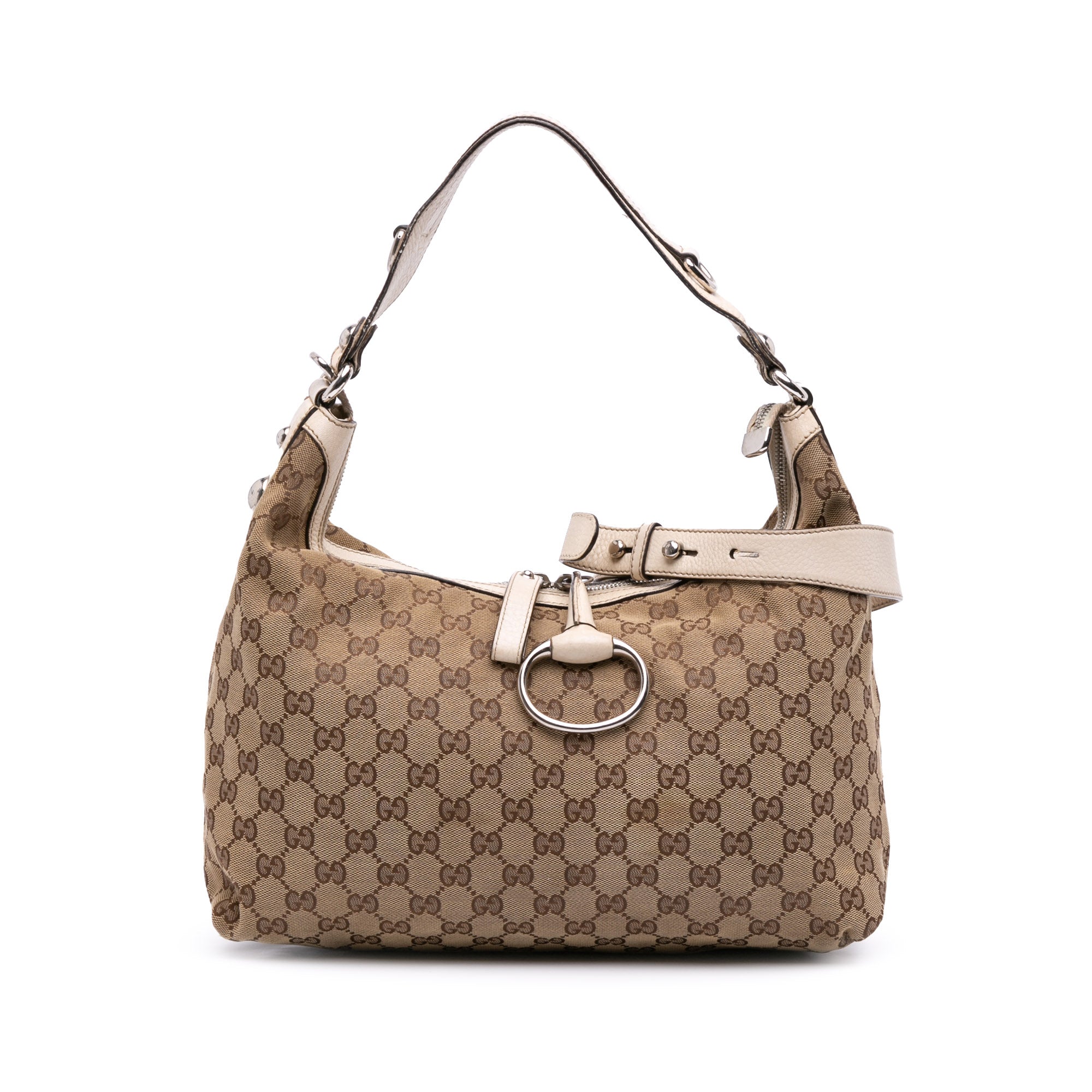 Medium GG Canvas Icon Bit Satchel