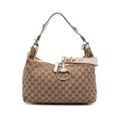Medium GG Canvas Icon Bit Satchel